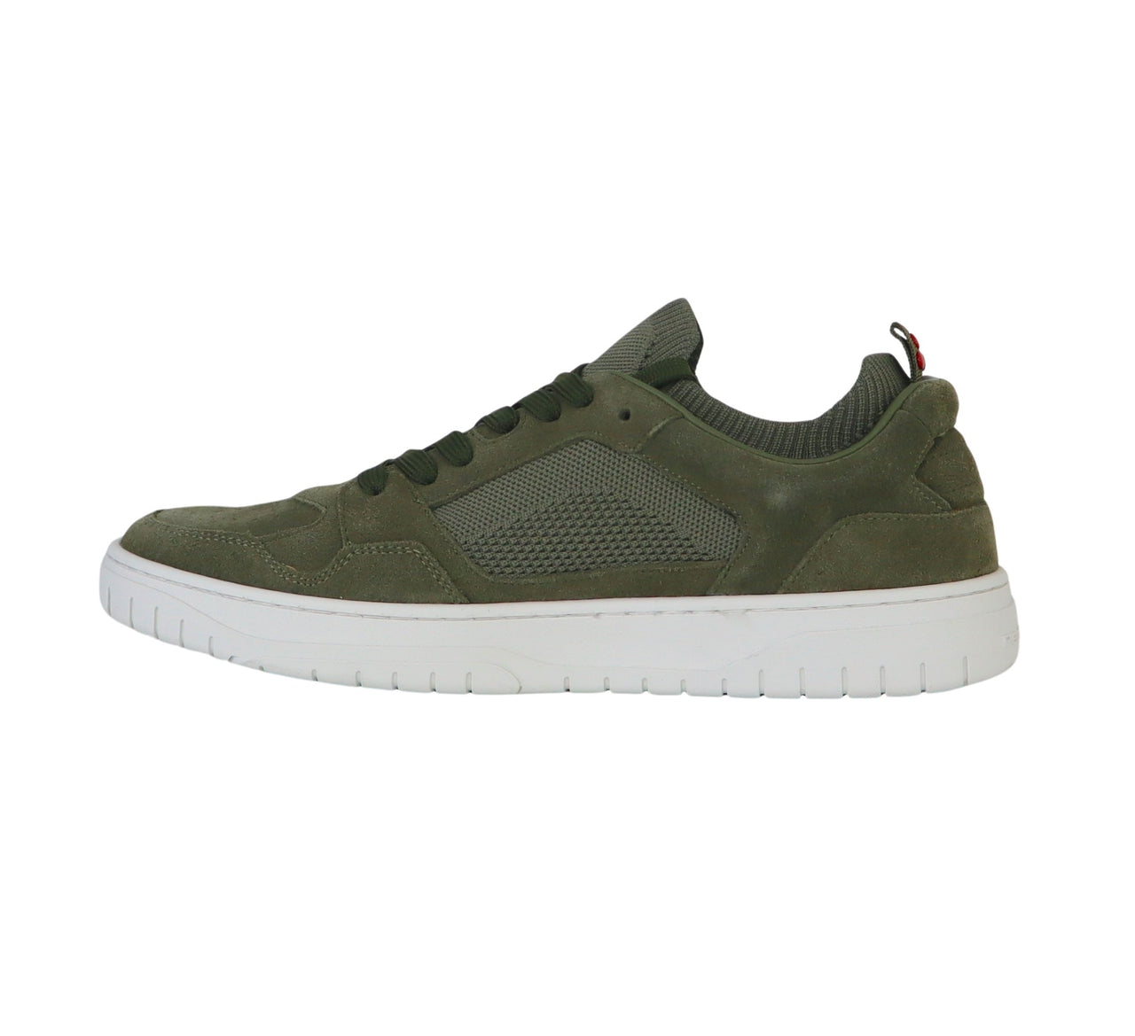 PEUTEREY scarpe sneaker uomo camoscio HOLSTEIN 01 PEU570599011309 689 VERDE inverno 2025