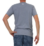 UNDER ARMOUR t-shirt uomo manica corta cotone 1376830 035 GRIGIO estate 2023