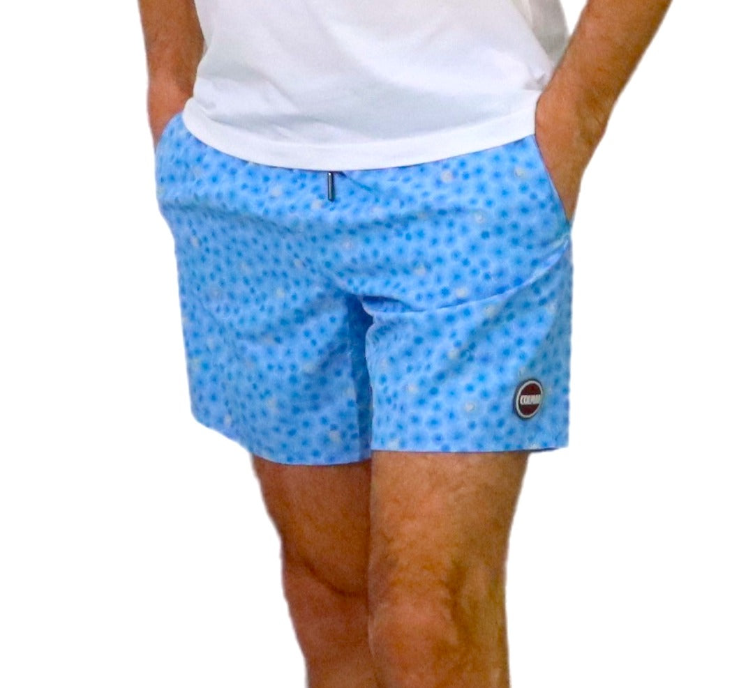 COLMAR boxer costume mare uomo 7269 2XP SEABORD 01 CELESTE/AZZURRO estate 2023