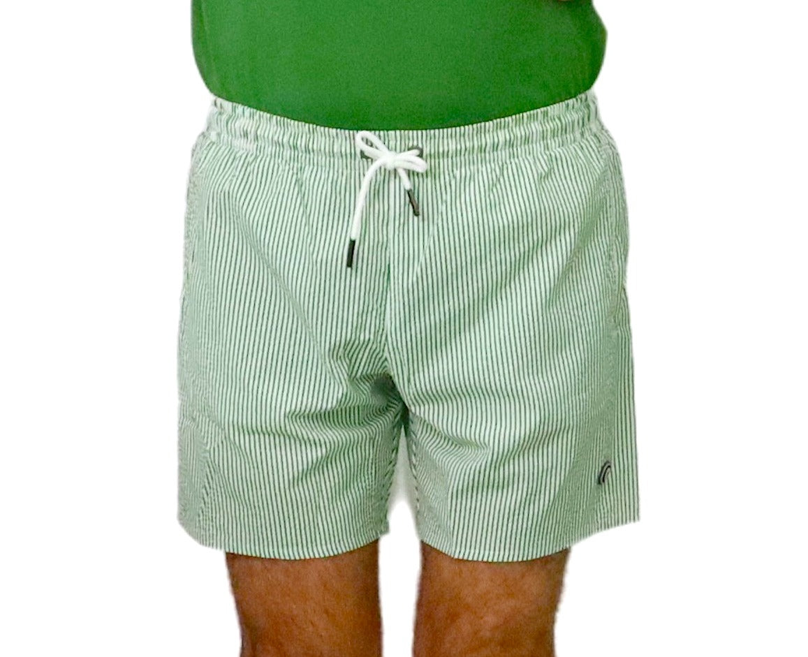 COLMAR boxer costume mare uomo righe 7278 7XP WIRE 592 BIANCO/VERDE estate 2023