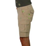 Thumbnail for SHOCKLY bermuda uomo cotone tasche stampa ISCHIA DAISY 6P1202 BEIGE estate 2023