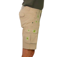 Thumbnail for SHOCKLY bermuda uomo cotone tasche stampa ISCHIA DAISY 6P1202 BEIGE estate 2023