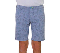 Thumbnail for SHOCKLY bermuda uomo cotone fantasia RICCIONE SAVANA 6P2406 CELESTE estate 2023