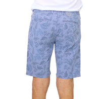 Thumbnail for SHOCKLY bermuda uomo cotone fantasia RICCIONE SAVANA 6P2406 CELESTE estate 2023