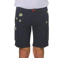 Thumbnail for SHOCKLY bermuda uomo cotone tasche stampa ISCHIA DAISY 6P1208 BLU estate 2023