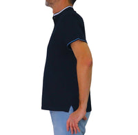 Thumbnail for HARMONT&BLAINE polo uomo cotone coreana taschino LRQ429 021148 801 BLU estate 2026
