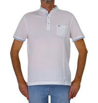 Thumbnail for HARMONT&BLAINE polo uomo cotone coreana taschino LRQ429 021148 100 BIANCO estate 2026