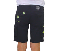 Thumbnail for SHOCKLY bermuda uomo cotone tasche stampa ISCHIA DAISY 6P1208 BLU estate 2023