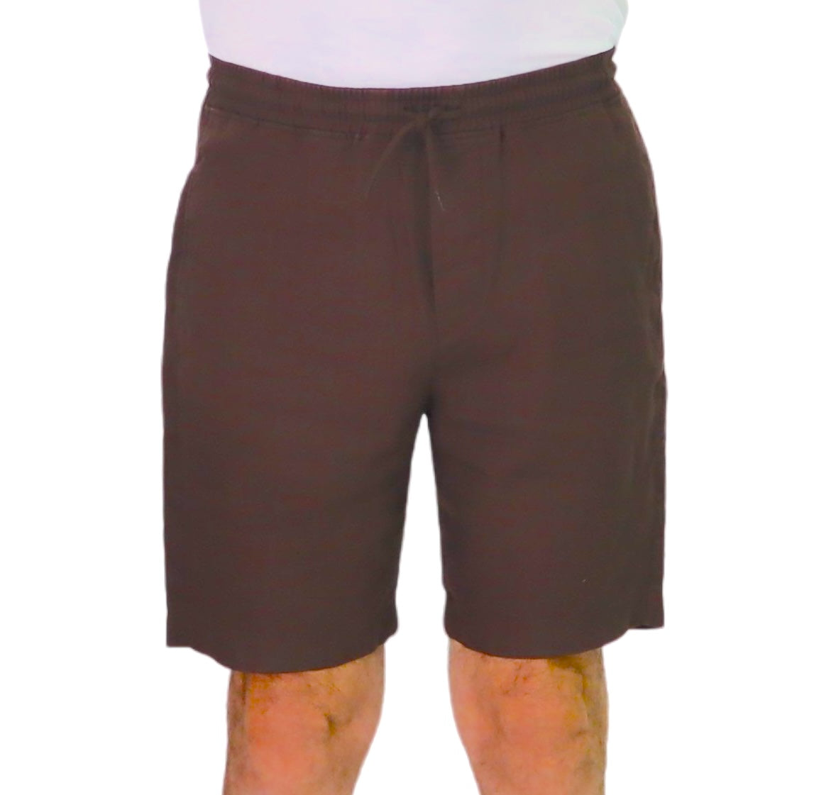 COLMAR bermuda uomo short coulisse lino 0801 6AZ UNIQUE 768 MARRONE estate 2026
