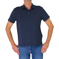 Thumbnail for RE-DO IT polo uomo manica corta collo francese no stiro LIVIO A0010 BLU estate 2026