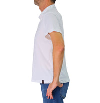 Thumbnail for RE-DO IT polo uomo manica corta collo francese no stiro LIVIO A0009 BIANCO estate 2026