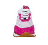 CAFèNOIR scarpe donna sneaker tessuto C1DB6002 V002 BIANCO/FUCSIA estate 2023