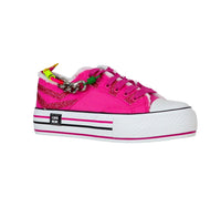 Thumbnail for CAFèNOIR scarpe donna sneaker tessuto glitter C1DM9503 V004 FUXIA estate 2023
