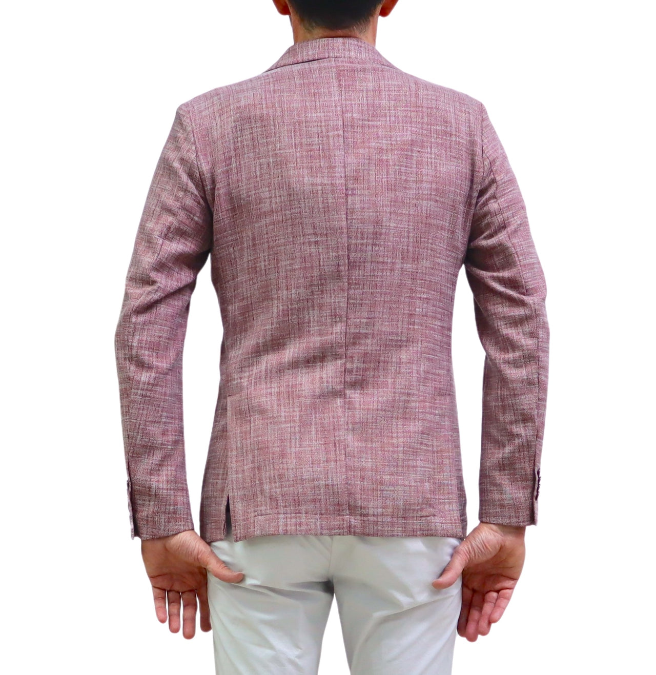 AT.P.CO giacca uomo monopetto A322ALAN60 TF557 670 BORDEAUX BIANCO estate 2026