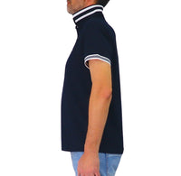 Thumbnail for HARMONT&BLAINE polo uomo manica corta cotone LRQ490 021148 801 BLU estate 2026