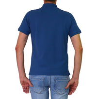 Thumbnail for TAKE TWO polo uomo manica corta collo coreana cotone UK04604 INDACO BLU estate 2026