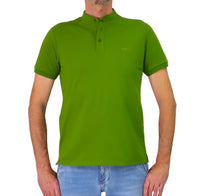 Thumbnail for TAKE TWO polo uomo manica corta collo coreana cotone UK04604 OLIO VERDE estate 2026