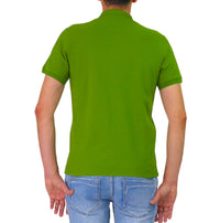 Thumbnail for TAKE TWO polo uomo manica corta collo coreana cotone UK04604 OLIO VERDE estate 2026