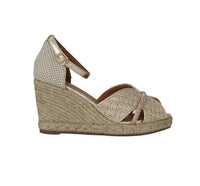 Thumbnail for CAFèNOIR sandali donna zeppa espadrillas C1HF9001 L002 PLATINO estate 2023