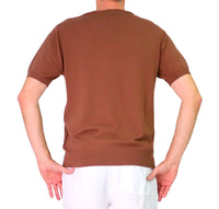 Thumbnail for COLMAR t-shirt uomo maglia girocollo cotone ultra sottile 4407T 4ZG KINKY 768 MARRONE estate 2026