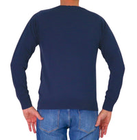Thumbnail for COLMAR maglione uomo girocollo cotone ultra sottile 4429T 4ZG KINKY 68 BLU estate 2026