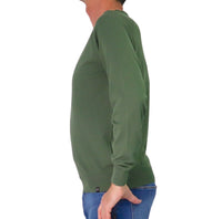 Thumbnail for COLMAR maglione uomo girocollo cotone ultra sottile 4429T 4ZG KINKY 769 VERDE estate 2026