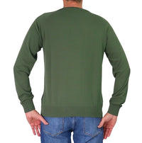 Thumbnail for COLMAR maglione uomo girocollo cotone ultra sottile 4429T 4ZG KINKY 769 VERDE estate 2026
