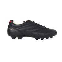 Thumbnail for RYAL scarpe calcio artigianali made in Italy pelle PROFESSIONAL FG TECH NERO