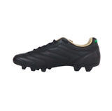 RYAL scarpe calcio artigianali made in Italy pelle PROFESSIONAL FG TECH NERO