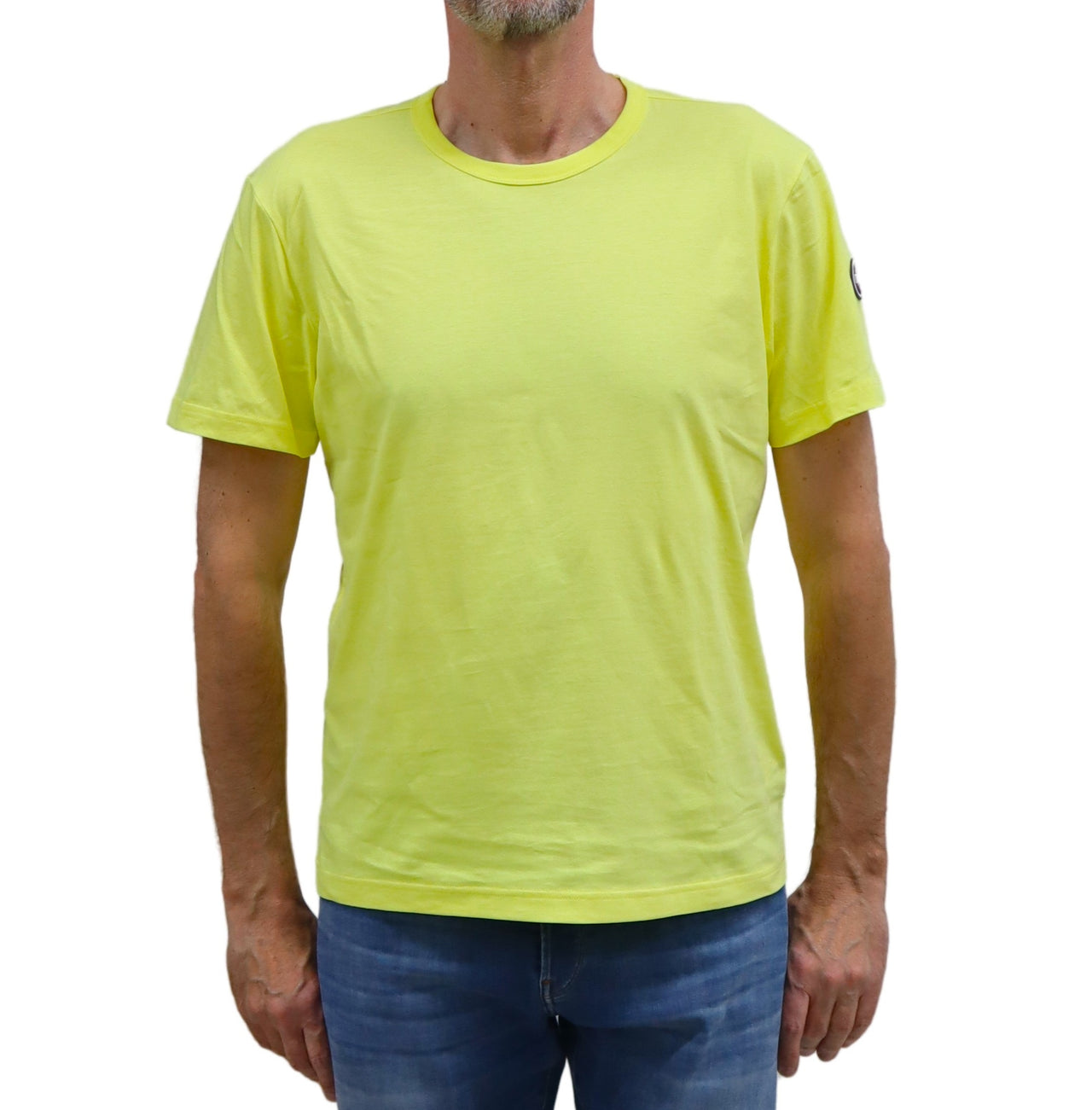 COLMAR t-shirt uomo manica corta girocollo cotone 7540 6SH FRIDA 765 GIALLO estate 2026