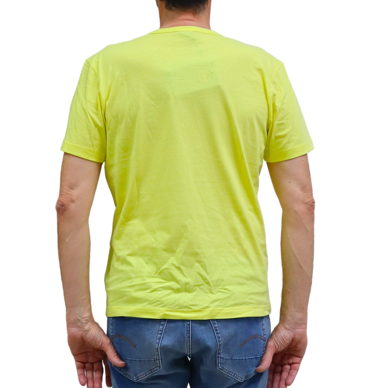 COLMAR t-shirt uomo manica corta girocollo cotone 7540 6SH FRIDA 765 GIALLO estate 2026