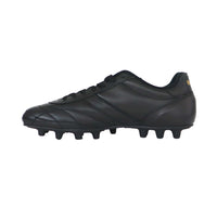 Thumbnail for RYAL scarpe calcio artigianali pelle vitello ITALY FG/MG colore NERO