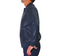 Thumbnail for PEUTEREY giubbino uomo bomber pelle SANDS LEATHER PE 07 PEU541199011856 215 BLU estate 2026