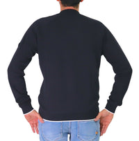 Thumbnail for PEUTEREY maglione uomo full zip cotone MOSK PEU550799012180 215 BLU estate 2026