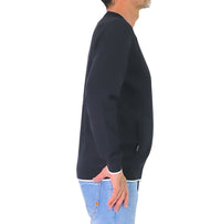 Thumbnail for PEUTEREY maglione uomo full zip cotone MOSK PEU550799012180 215 BLU estate 2026