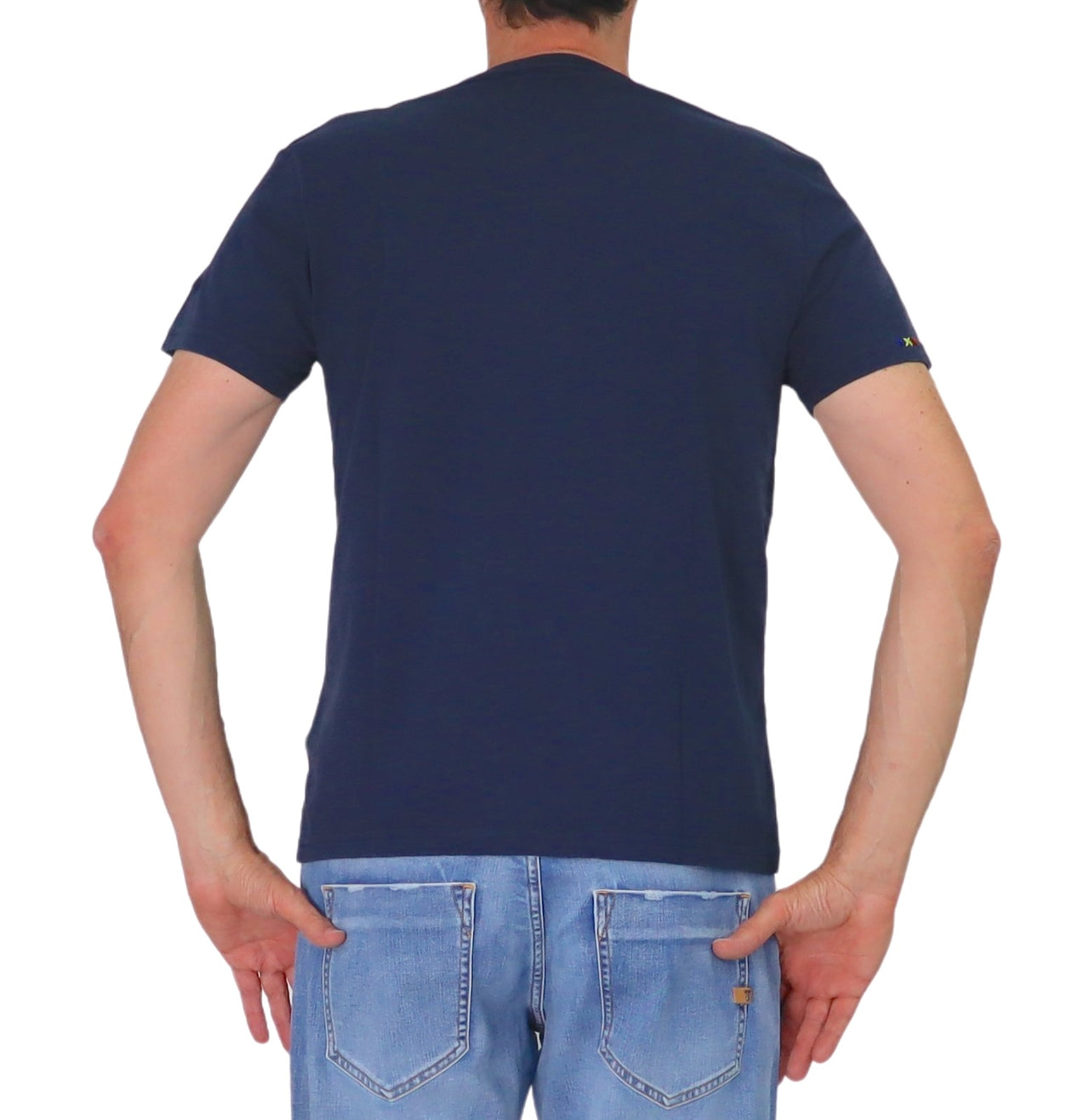 SHOCKLY t-shirt uomo girocollo cotone TS HAND SCOOTER 4T3414 BLU estate 2026