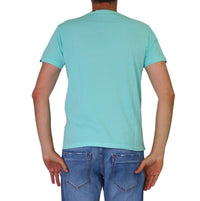 Thumbnail for SHOCKLY t-shirt uomo girocollo stampa ape cotone TS HAND APE 4T3012 VERDE ACQUA estate 2026