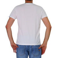 Thumbnail for SHOCKLY t-shirt uomo girocollo stampa ape cotone TS HAND APE 4T3001 BIANCO estate 2026