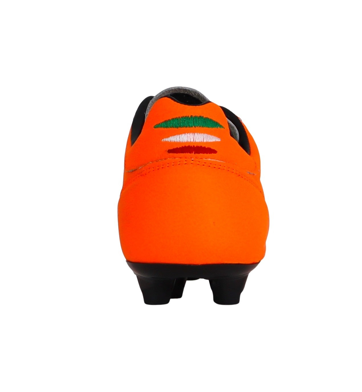 RYAL scarpe calcio artigianale tacchetti fissi 75 ANNI FG TECH ARANCIO FLUO