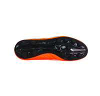 Thumbnail for RYAL scarpe calcio artigianale tacchetti fissi 75 ANNI FG TECH ARANCIO FLUO