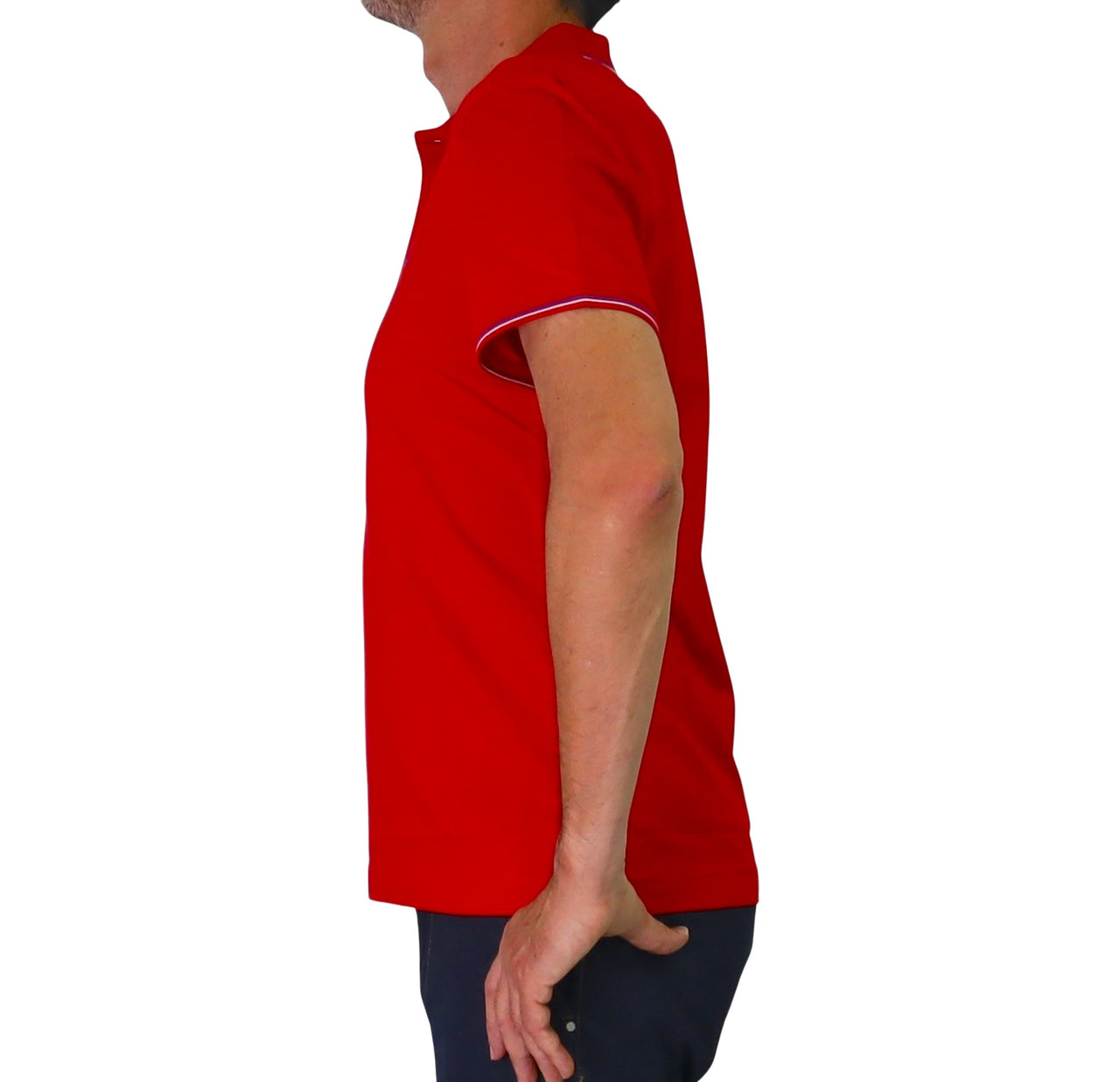 HARMONT&BLAINE polo uomo cotone stretch LNQ032 020862 501 ROSSO estate 2026