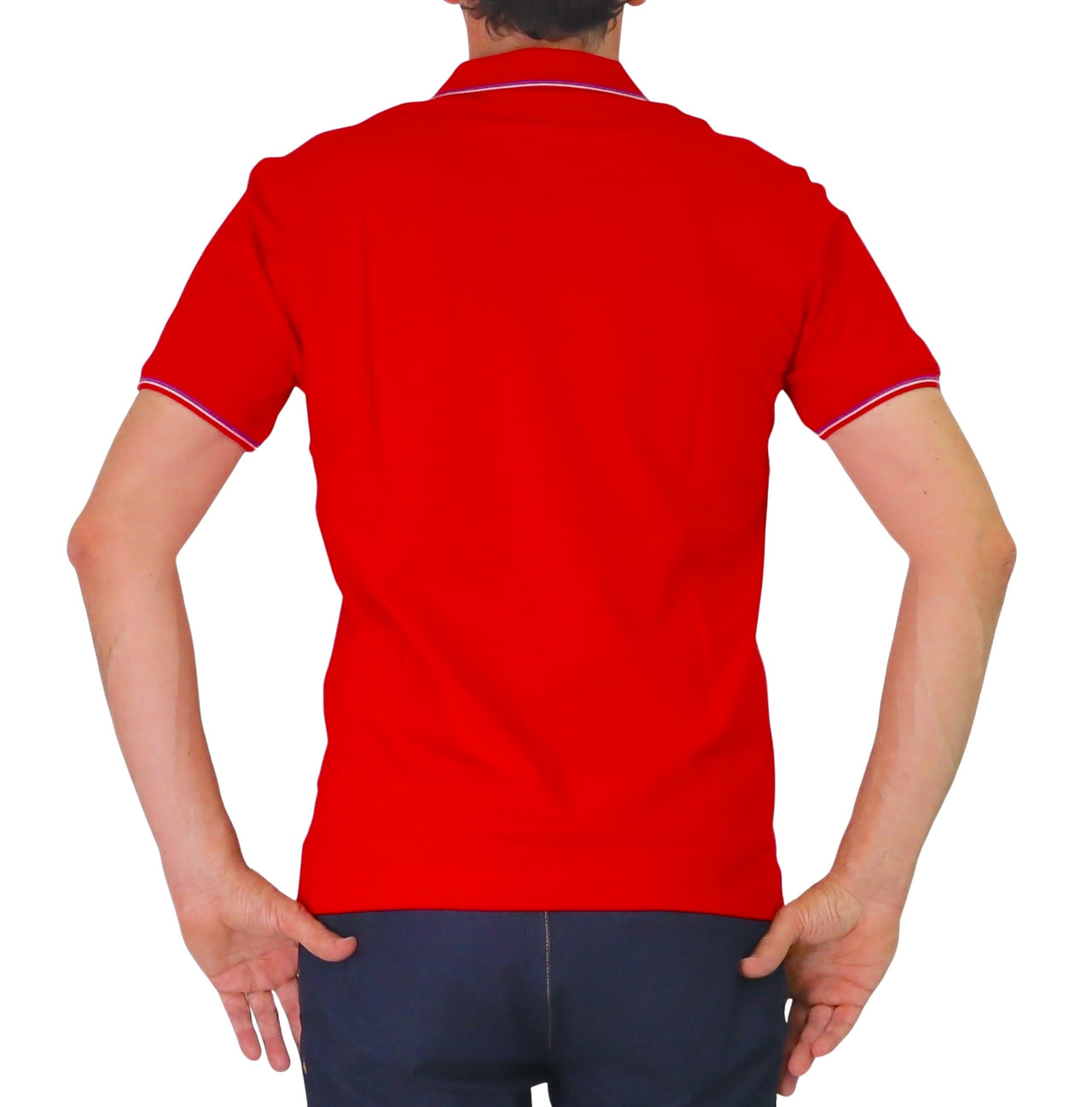 HARMONT&BLAINE polo uomo cotone stretch LNQ032 020862 501 ROSSO estate 2026