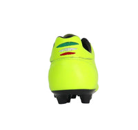 Thumbnail for RYAL scarpe calcio artigianale tacchetti fissi 75 ANNI FG TECH GIALLO FLUO