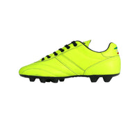 Thumbnail for RYAL scarpe calcio artigianale tacchetti fissi 75 ANNI FG TECH GIALLO FLUO