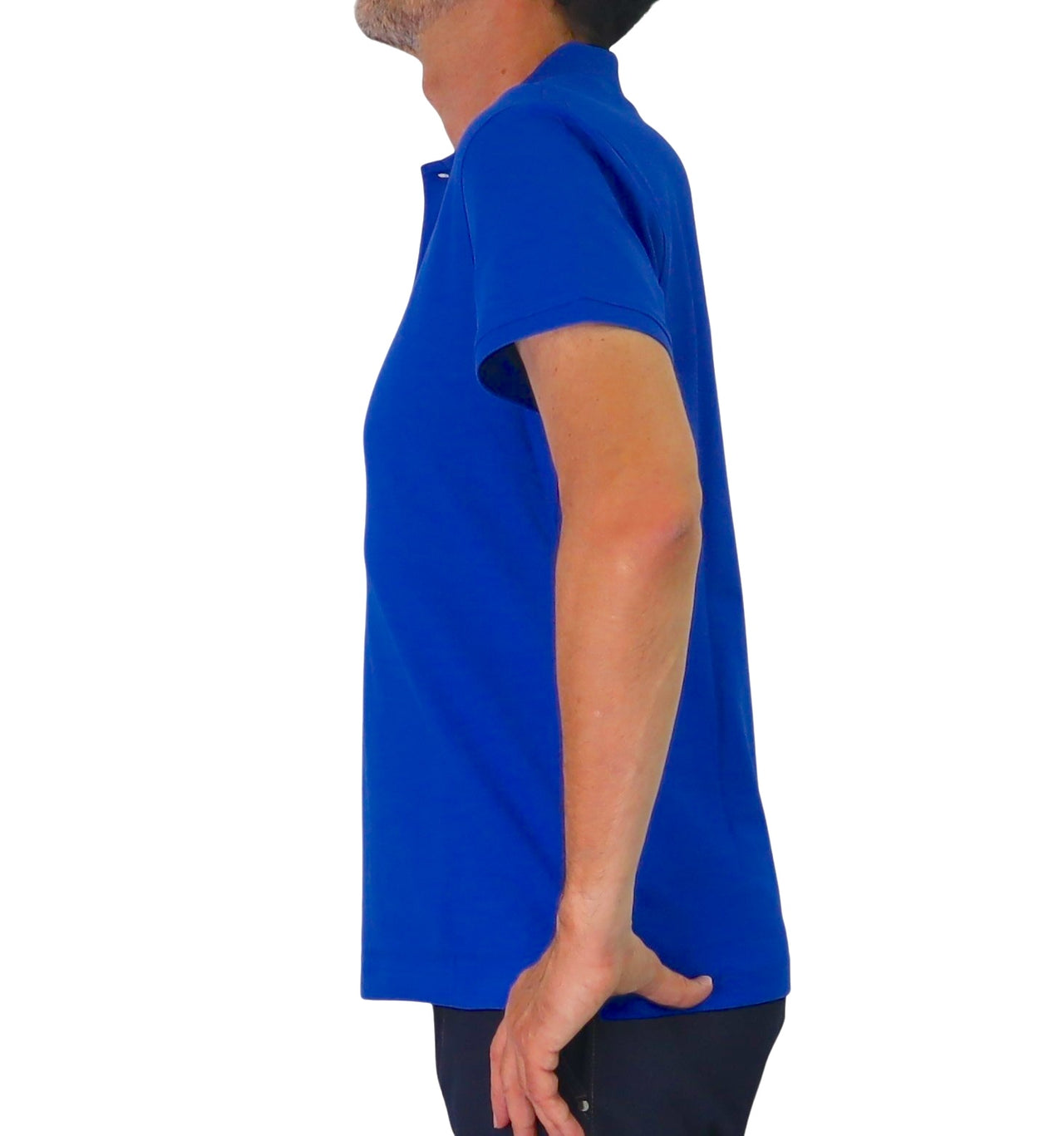 HARMONT&BLAINE polo uomo cotone stretch LRQ033 020862 844 AZZURRO estate 2026