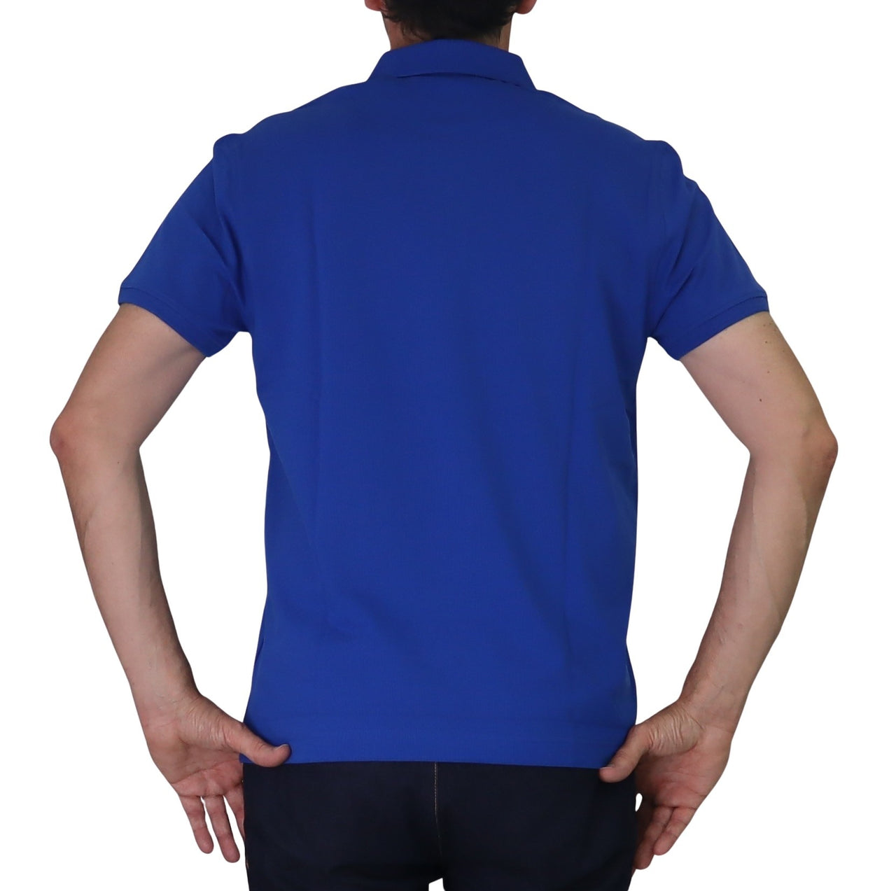 HARMONT&BLAINE polo uomo cotone stretch LRQ033 020862 844 AZZURRO estate 2026