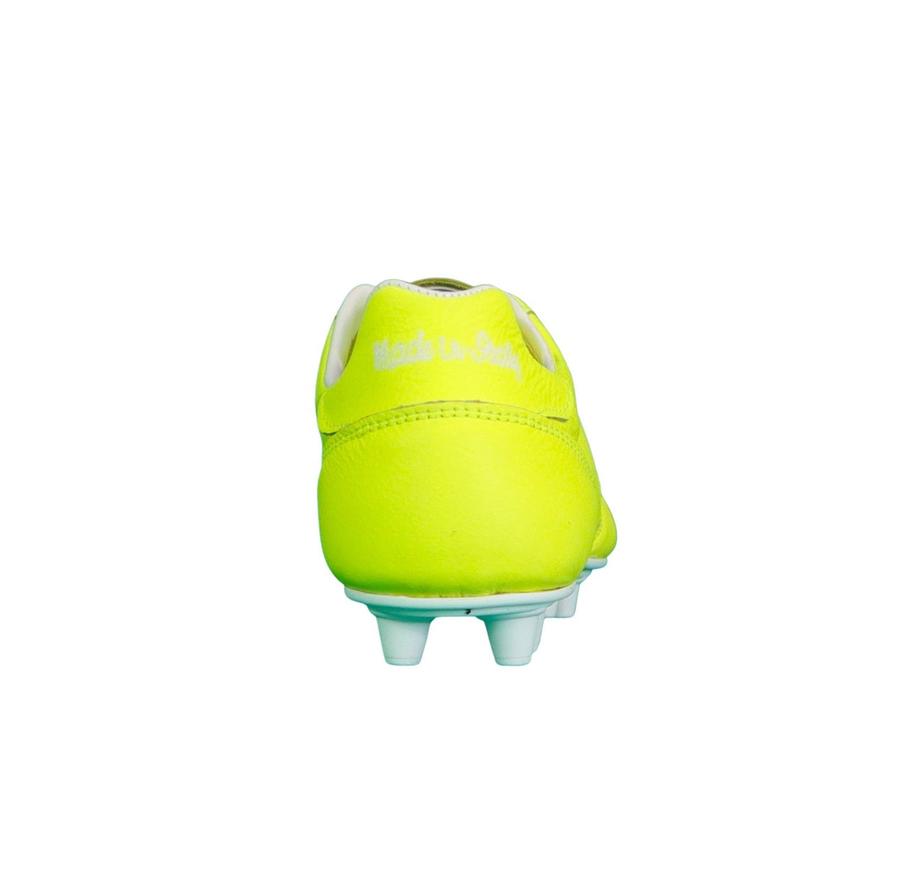 RYAL scarpe calcio bimbo pelle canguro SU MISURA JUNIOR FG GIALLO FLUO luglio 2023