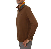 Thumbnail for HARMONT&BLAINE polo uomo manica lunga LRK358 021109 725 MARRONE inverno 2023