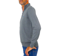 Thumbnail for HARMONT&BLAINE maglione uomo mezza zip HRK014 030788 905 GRIGIO inverno 2023