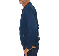 Thumbnail for HARMONT&BLAINE felpa uomo full zip cotone FRK074 021262 801 BLU inverno 2023